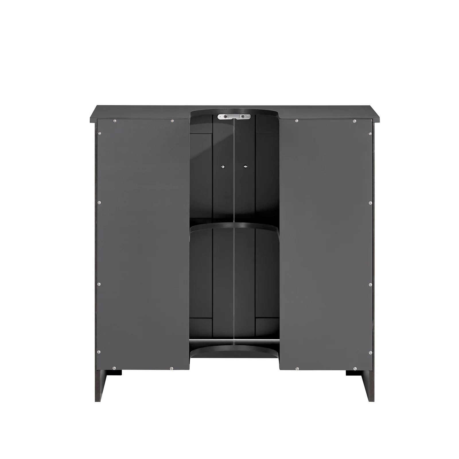 SoBuy BZR18-II-DG Wastafelonderkast, badkamerkast, wastafel, onderkast, badkamermeubel - Image 14