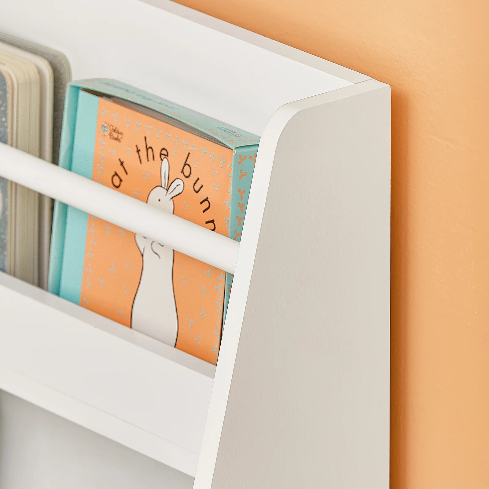 SoBuy KMB45-W Kinderplank, Boekenplank Opbergplank met 4 Planken voor Boeken en Decoratie - Image 10