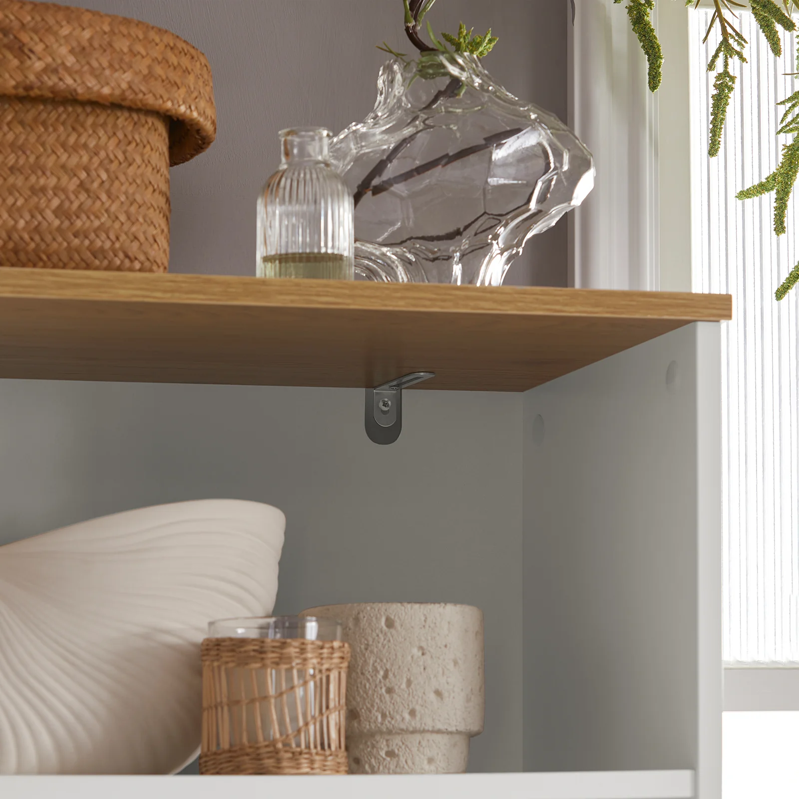 SoBuy BZR44-W badkamer ,hoge kast ,badkamerkast opbergkast badkamerkast ,boekenkast, keukenkast - Image 10