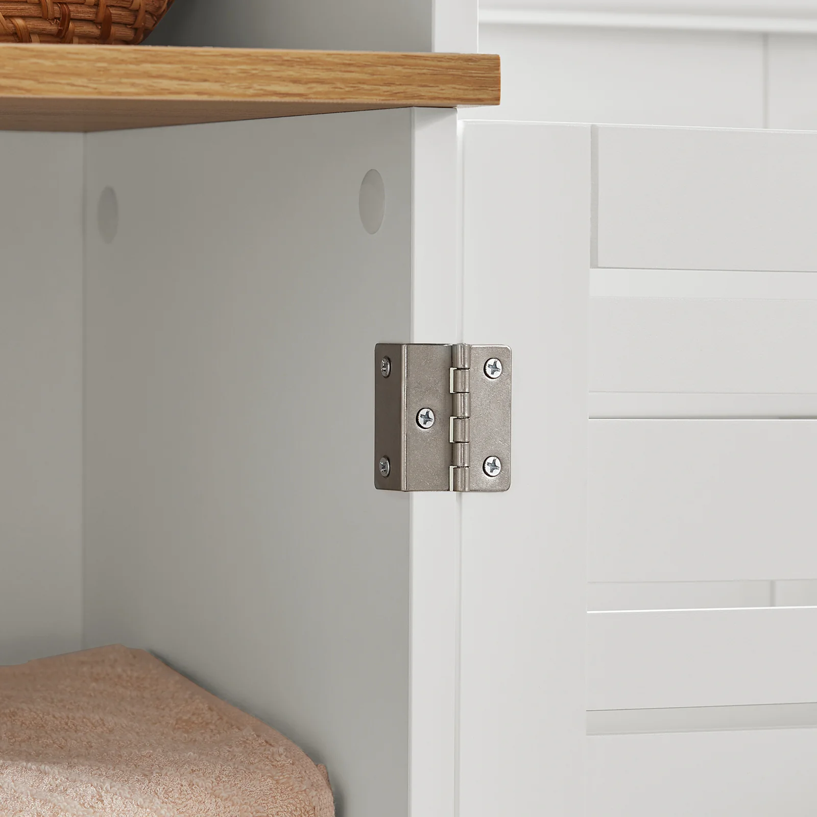 SoBuy BZR44-W badkamer ,hoge kast ,badkamerkast opbergkast badkamerkast ,boekenkast, keukenkast - Image 12