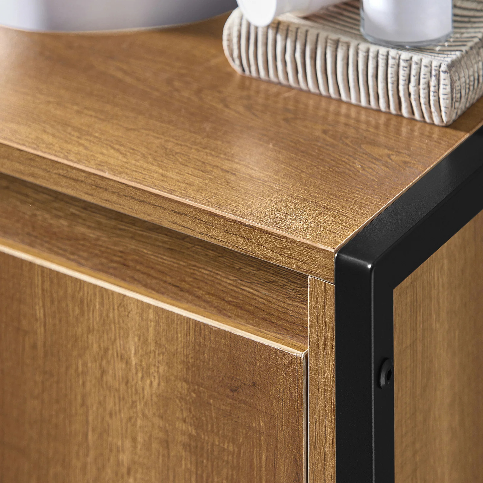 SoBuy BZR63-II-PF Wastafel onderkast - Wastafelmeubel - Badkamerkast - Badkamer onderkast - Image 8