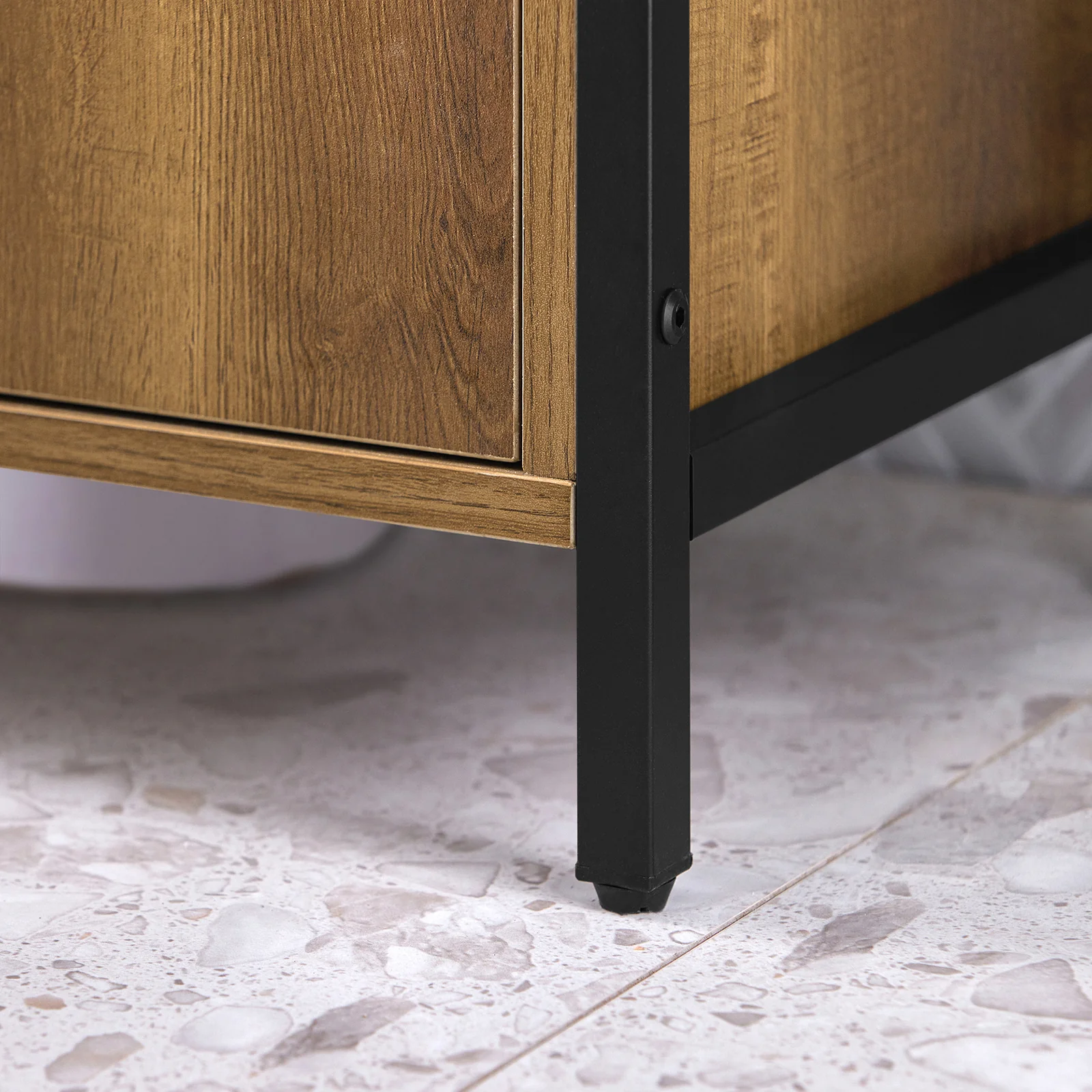 SoBuy BZR63-II-PF Wastafel onderkast - Wastafelmeubel - Badkamerkast - Badkamer onderkast - Image 9