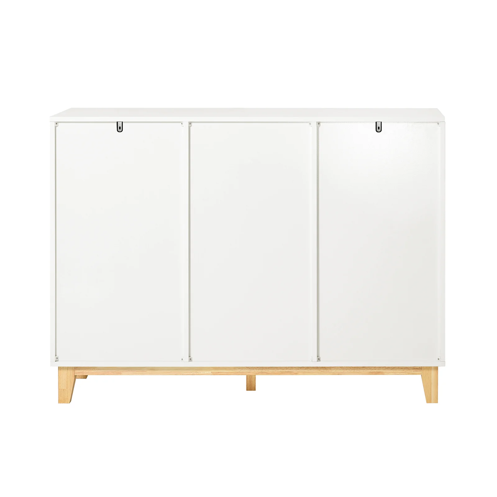 Pre-order SoBuy FSB75-WN Dressoir, Buffetkast, Keukenkast, Ladekast, Consolekast, Hoekkast, Multifunctionele Kast met 3 Deuren en 2 Lades - Image 18