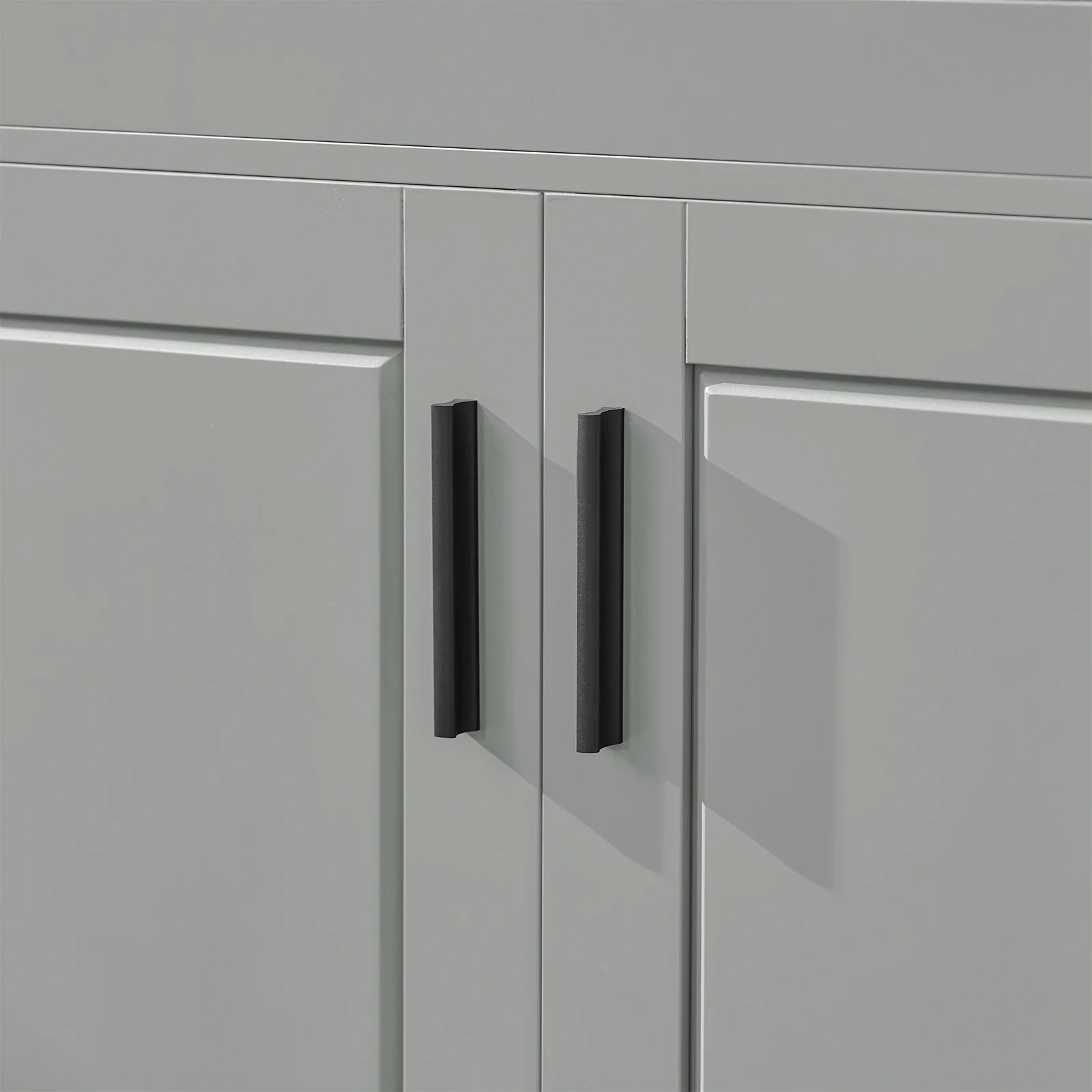 SoBuy FSB78-HG Magnetronkast | Magnetronrek | Ovenkast | Dressoir | Keukenrek Keukenkast met 1 Lade, 1 Compartiment, 3 Deuren - Image 14