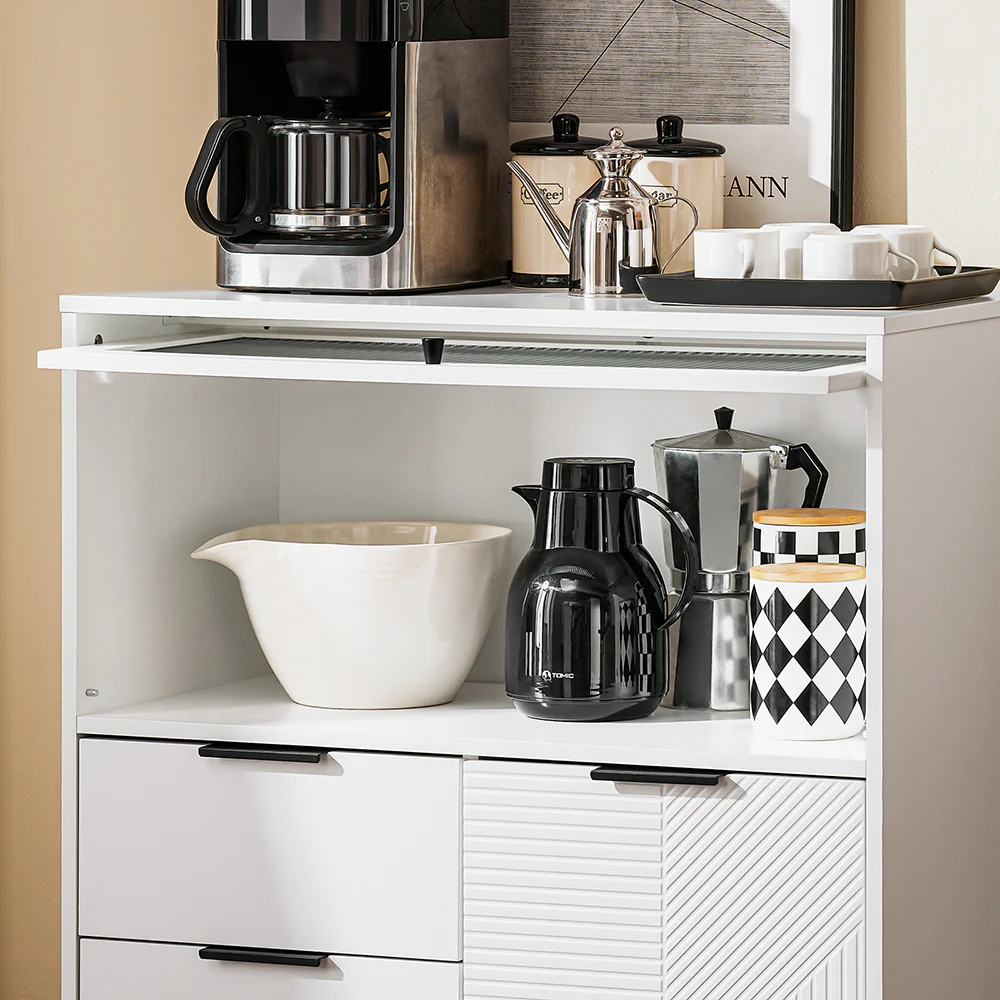 SoBuy FSB94-W Dressoir keukenkast gangkast buffet keukencommode opbergkast - Image 14