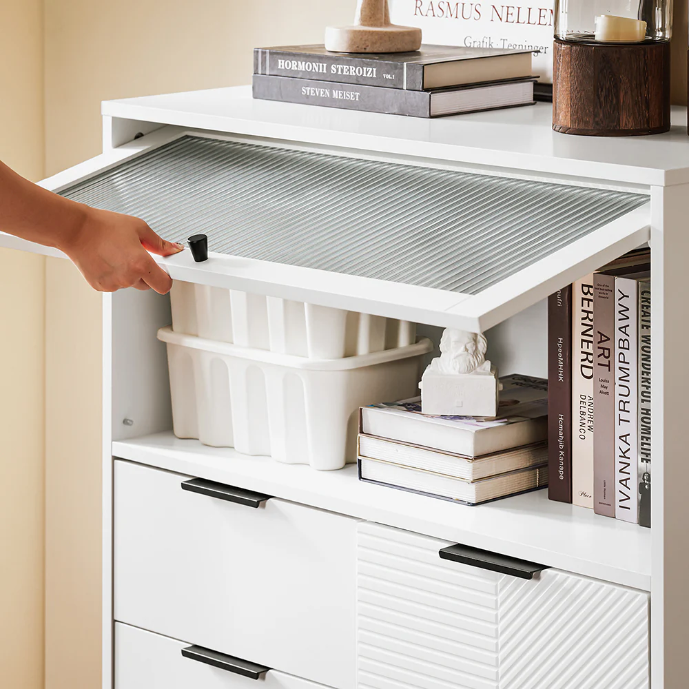 SoBuy FSB94-W Dressoir keukenkast gangkast buffet keukencommode opbergkast - Image 16