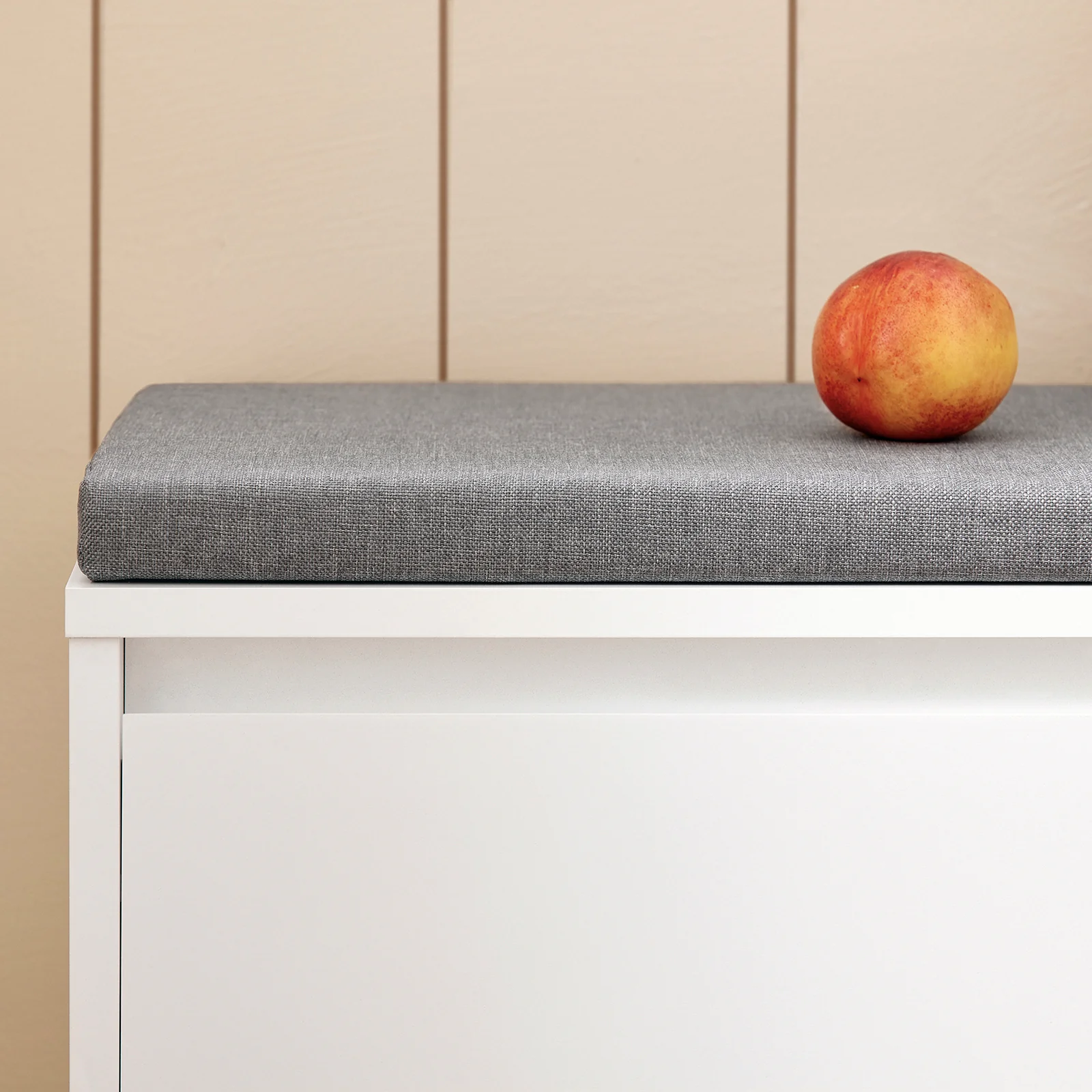 SoBuy FSR119-W Shoe Rekken Schoenbank met zitkussen Borstbank Zitbank met opbergruimte Garderobebank halenbank Schoenkist Zitcommode - Image 7