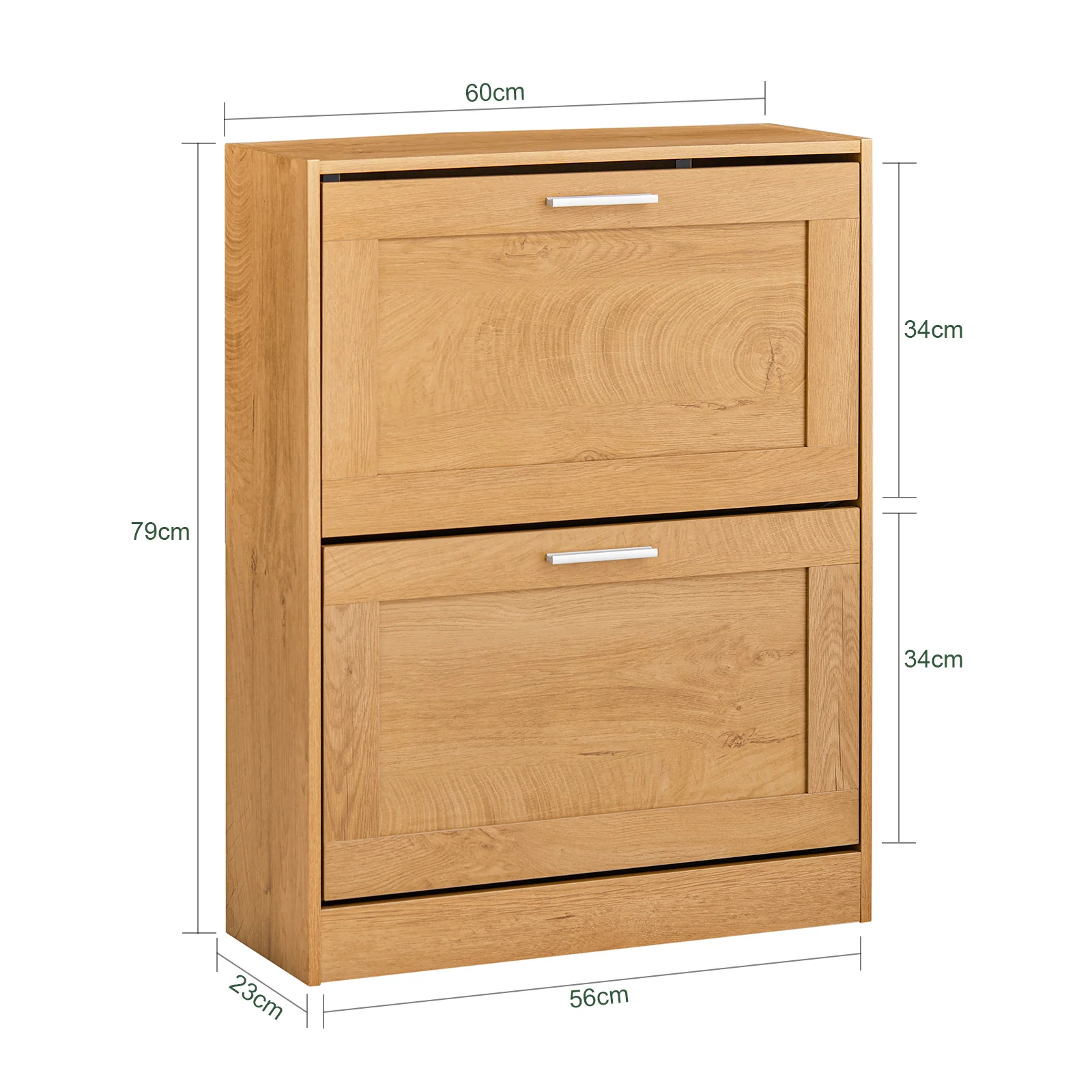 SoBuy FSR137-N schoenenrek schoenenrek schoenenrek met 2 kleppen schoenenrek smal schoenencommode - Image 5