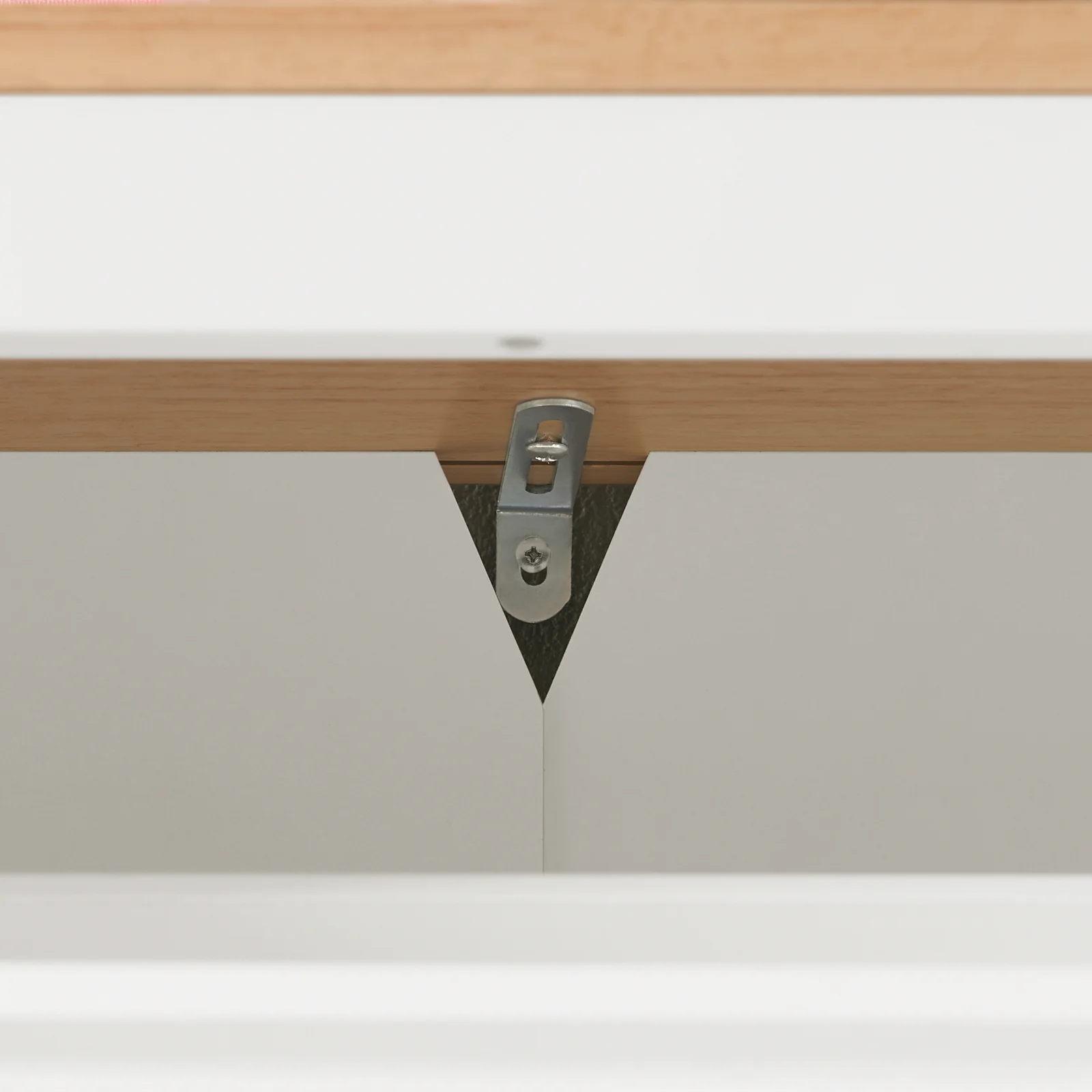 SoBuy FSR144-WN Schoenenkast met 3 Kleppen Schoenenrek Gangkast, Opbergkast voor Schoenen, Schoenenkist Schoenenrek - Image 14