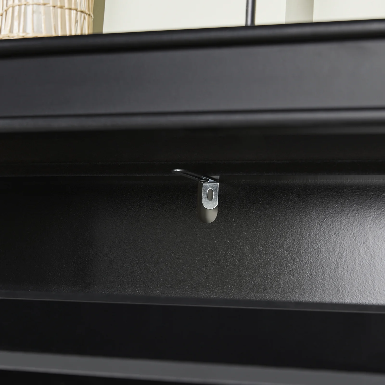 SoBuy FSR94-SCH Schoenenkast met 3 Deuren, Opbergruimte voor 12 Paar Schoenen, Compacte Garderobe voor Hal, 53x24x117 cm, Zwart - Image 12