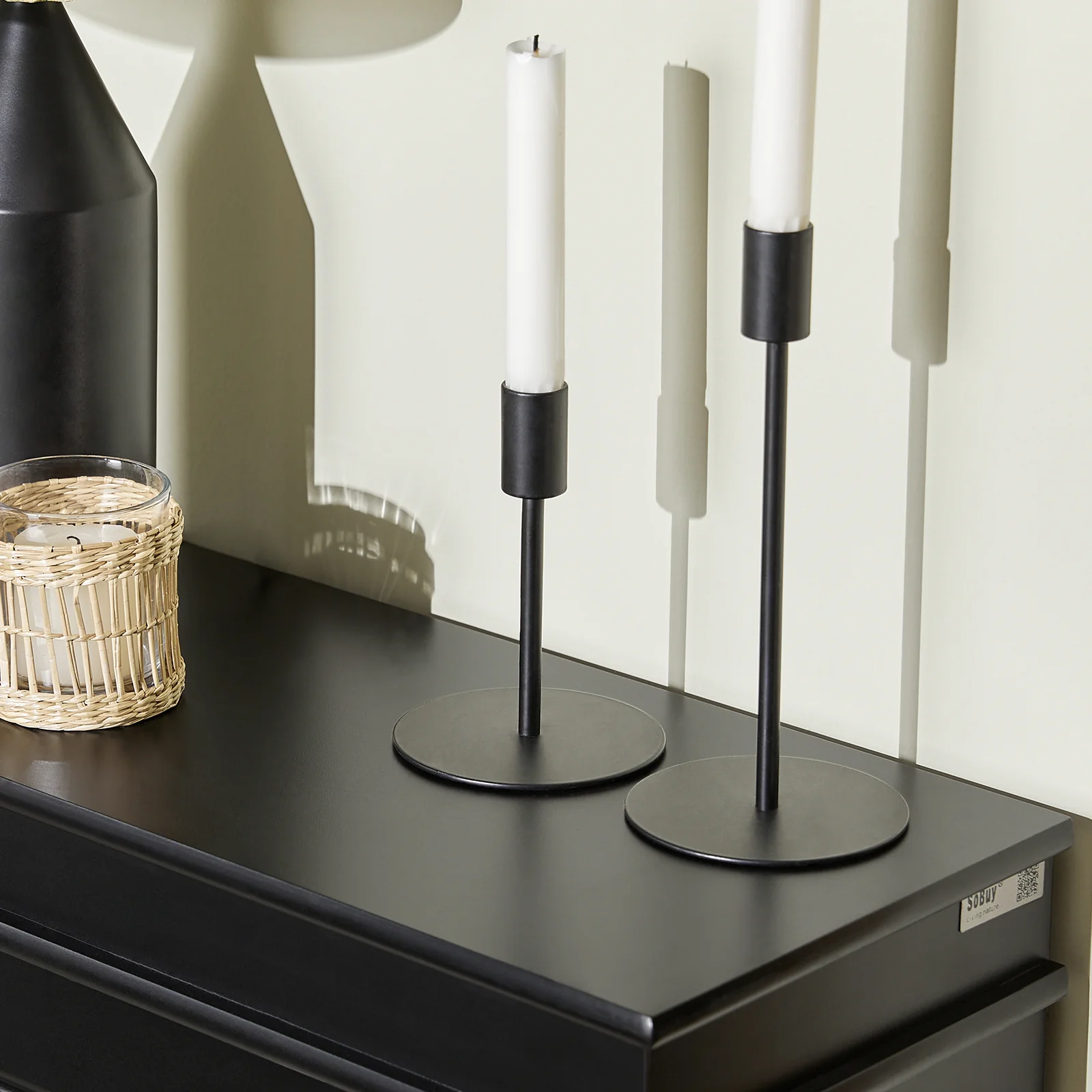 SoBuy FSR94-SCH Schoenenkast met 3 Deuren, Opbergruimte voor 12 Paar Schoenen, Compacte Garderobe voor Hal, 53x24x117 cm, Zwart - Image 13