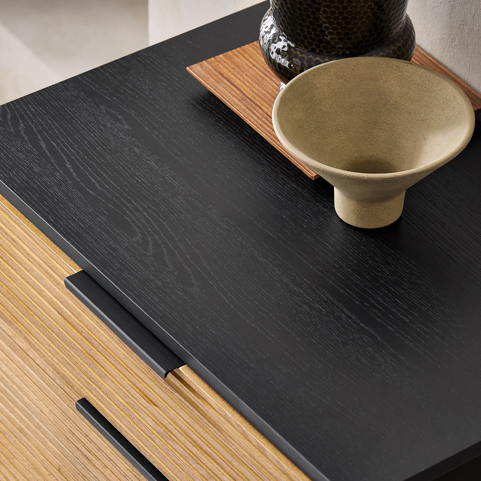 SoBuy HFSR03-SCH Schoenenkast, halmeubel, schoenenopbergkast, schoenenkast met 1 lade en 2 kleppen voor entree, hal en woonkamer - Image 11