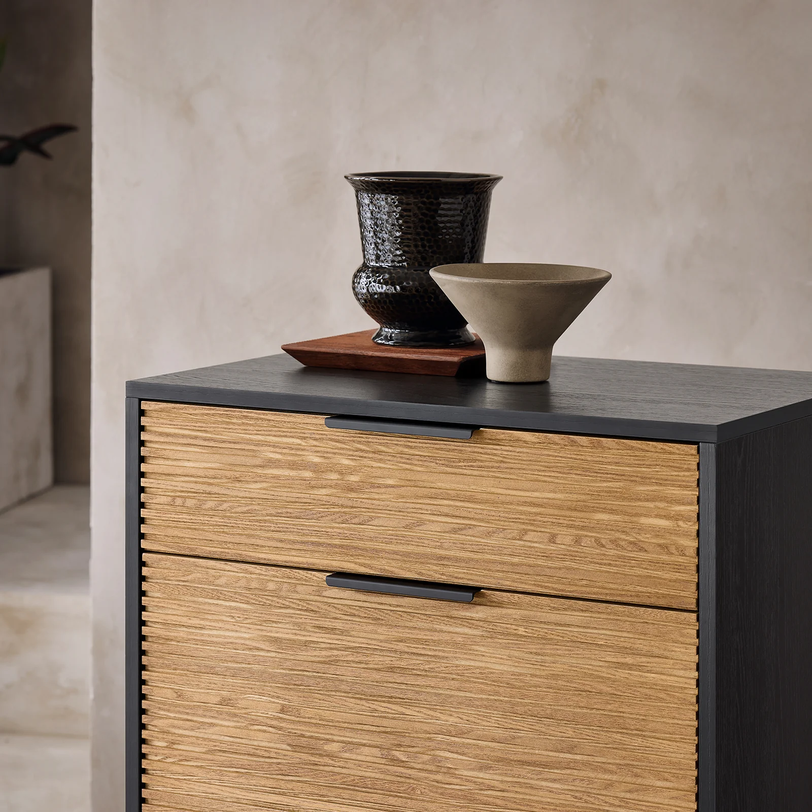 SoBuy HFSR03-SCH Schoenenkast, halmeubel, schoenenopbergkast, schoenenkast met 1 lade en 2 kleppen voor entree, hal en woonkamer - Image 8