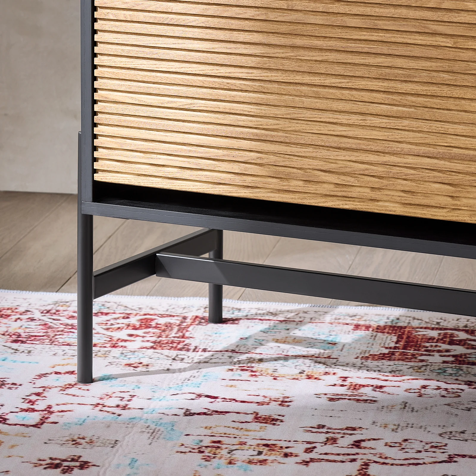 SoBuy HFSR03-SCH Schoenenkast, halmeubel, schoenenopbergkast, schoenenkast met 1 lade en 2 kleppen voor entree, hal en woonkamer - Image 9