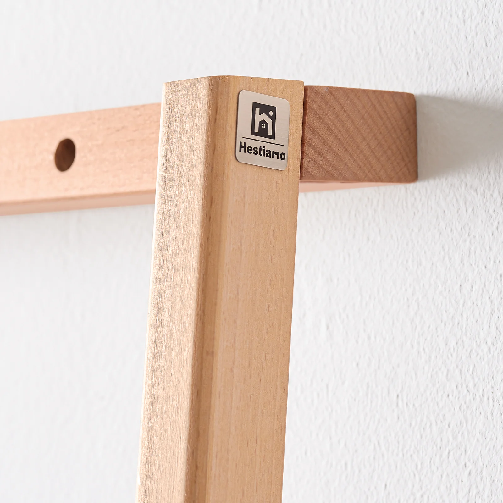 SoBuy HSTR02-HG Ladderrek, Boekenkast met 4 Niveaus, Opbergrek, Opbergkast op poten, Wandboekenkast - Image 9