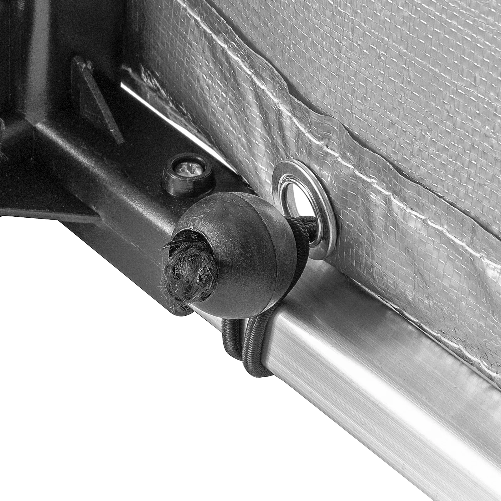 SoBuy KLS11-L Tuinhuis, Waterdichte Tuinopslag, Motor Schuur, Fiets en Gereedschap Garage, Opslagruimte en Bescherming, Zilver, 159x165x219 cm - Image 16