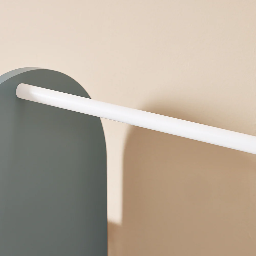 SoBuy KMB40-HG kindergarderobe met 3 haken kledingkast kinderen kinderrek met dozen garderobe - Image 5