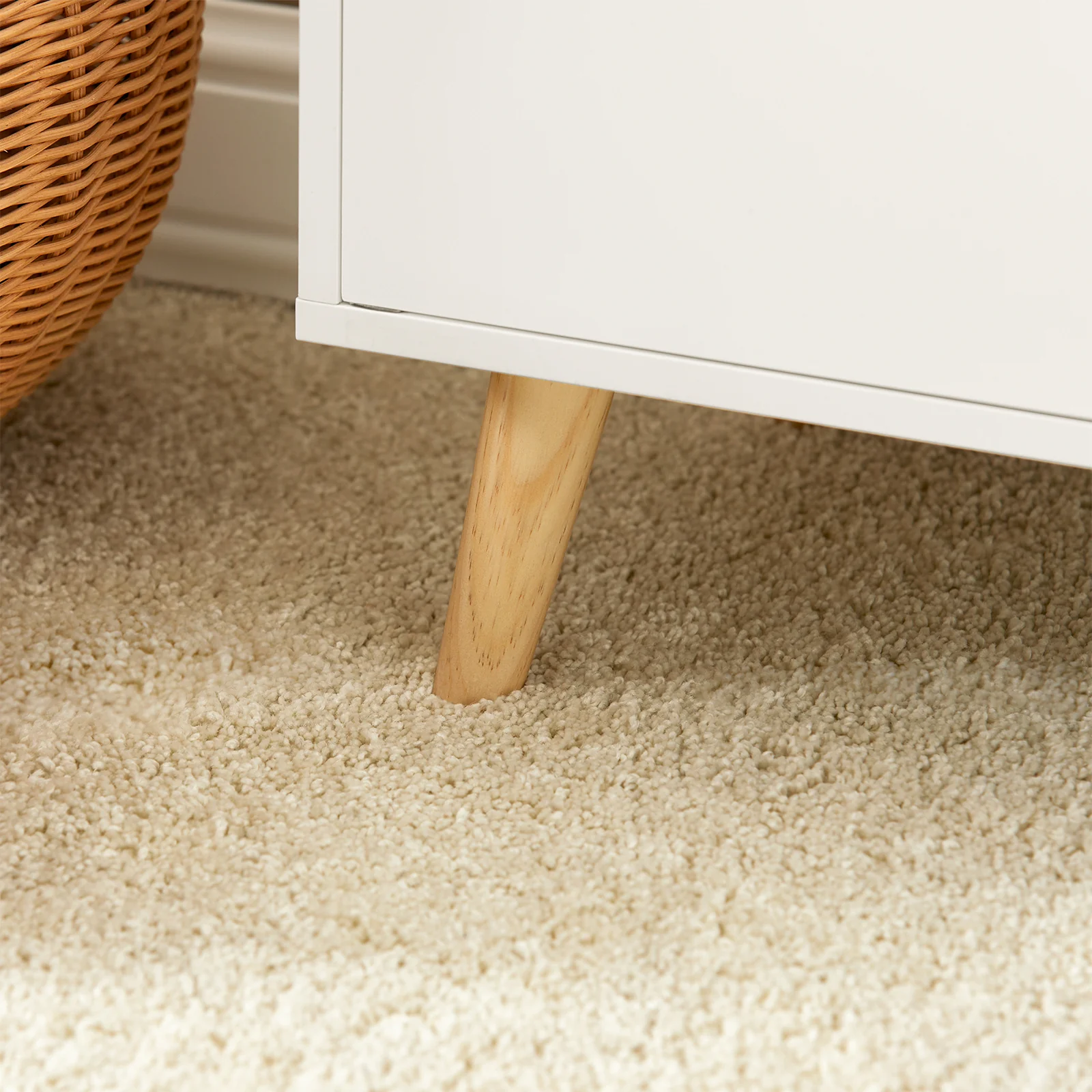 SoBuy KMB58-W Kinderboeken- en Speelgoedkast met Kasteel Design, 3 Open Planken, 2 Deuren, 63x30x103 cm – Stevige Boekenkast voor de Kinderkamer - Image 10