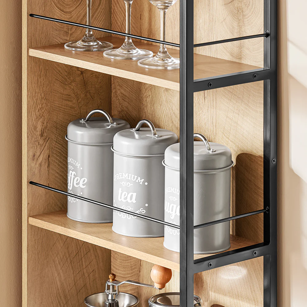 Pre-order SoBuy NSR13-N Mobiele Opslagwagen voor Kleine Ruimtes – Multifunctionele Keuken- en Badkamerwagen met Wielen (20x40x170 cm) - Image 8