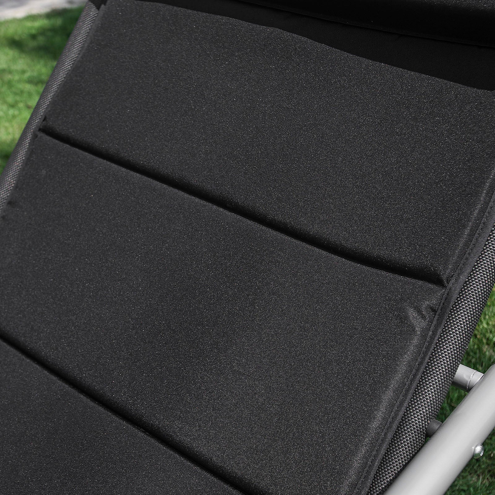 SoBuy OGS28-P02 Gevoerde matrastopper met hoofdsteun | voor Schommelstoel - Image 9