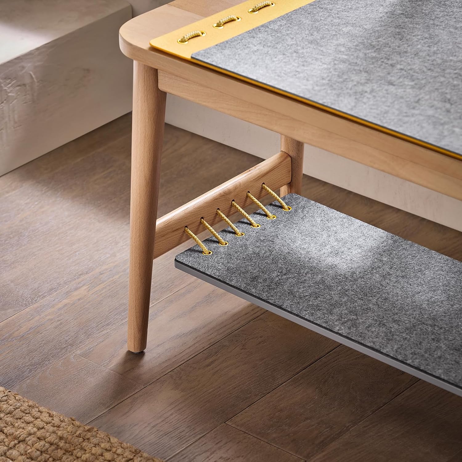 SoBuy HFSR01-N Schoenenbank met Gewatteerd Kussen, Gewatteerde Bank, Opbergbank met Gevoerde Zitting - Image 6