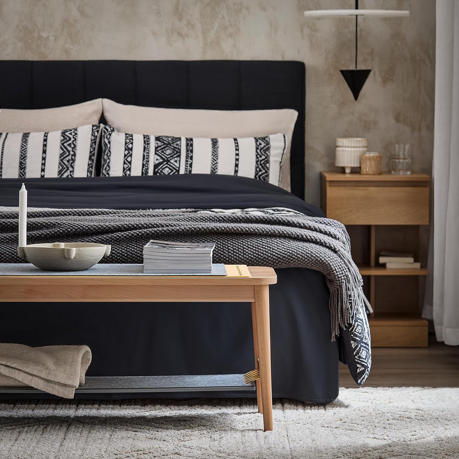 SoBuy HFSR01-N Schoenenbank met Gewatteerd Kussen, Gewatteerde Bank, Opbergbank met Gevoerde Zitting - Image 9